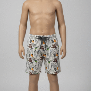 Cotton Printed Casual Shorts for Boys SZ061 - 4 Years