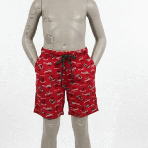 Cotton Printed Casual Shorts for Boys SZ064 - 7-8 Years