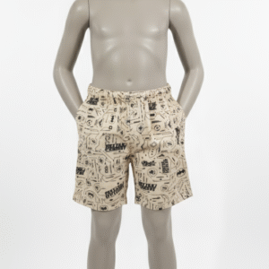 Buy Cotton Printed Casual Shorts for Boys SZ065 - 6 Years